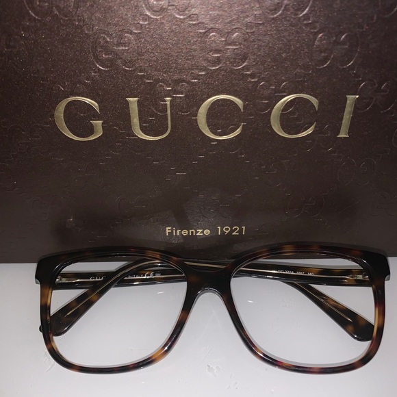 Gucci Other - Gucci Tortoise Style Eyeglasses GG3724 HNZ 140